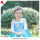 fairytale princess blue frozen elsa dress